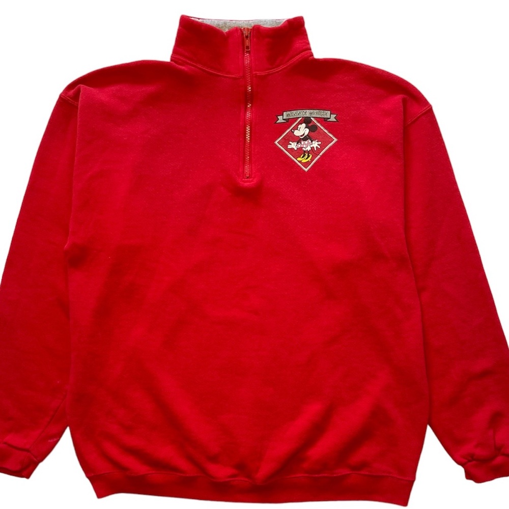 Vintage Disney Designs Minnie Mouse Sweatshirt Womens Medium Made in USA 90s